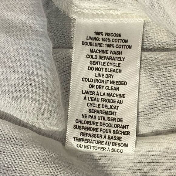 BeachLunchLounge Blue & White Chevron Sleeveless Maxi Length Summer Dress Size M - Picture 9 of 13